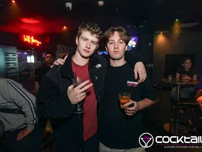 A professional photo of guests enjoying themselves at Cocktails Nightclub from our gallery.