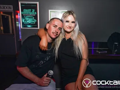 A professional photo of guests enjoying themselves at Cocktails Nightclub from our gallery.