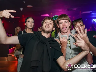 A professional photo of guests enjoying themselves at Cocktails Nightclub from our gallery.