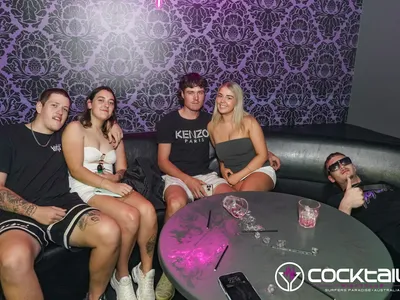 A professional photo of guests enjoying themselves at Cocktails Nightclub from our gallery.