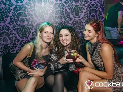 A professional photo of guests enjoying themselves at Cocktails Nightclub from our gallery.