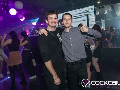 A professional photo of guests enjoying themselves at Cocktails Nightclub from our gallery.