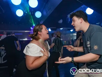 A professional photo of guests enjoying themselves at Cocktails Nightclub from our gallery.