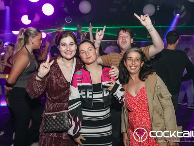 A professional photo of guests enjoying themselves at Cocktails Nightclub from our gallery.