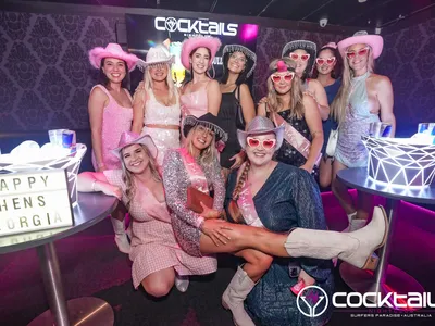 A professional photo of guests enjoying themselves at Cocktails Nightclub from our gallery.