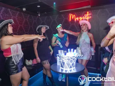 A professional photo of guests enjoying themselves at Cocktails Nightclub from our gallery.