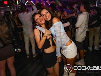 A professional photo of guests enjoying themselves at Cocktails Nightclub from our gallery.