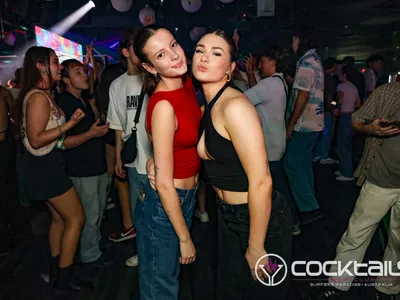 A professional photo of guests enjoying themselves at Cocktails Nightclub from our gallery.