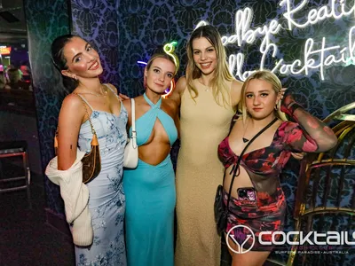 A professional photo of guests enjoying themselves at Cocktails Nightclub from our gallery.