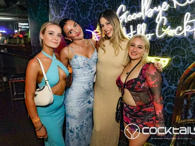 A professional photo of guests enjoying themselves at Cocktails Nightclub from our gallery.