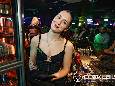 A professional photo of guests enjoying themselves at Cocktails Nightclub from our gallery.