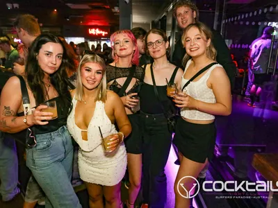 A professional photo of guests enjoying themselves at Cocktails Nightclub from our gallery.