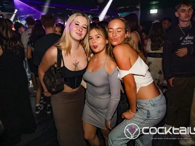 A professional photo of guests enjoying themselves at Cocktails Nightclub from our gallery.