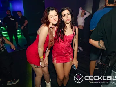 A professional photo of guests enjoying themselves at Cocktails Nightclub from our gallery.