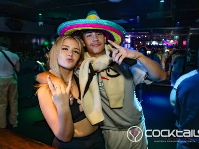 A professional photo of guests enjoying themselves at Cocktails Nightclub from our gallery.