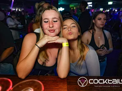 A professional photo of guests enjoying themselves at Cocktails Nightclub from our gallery.