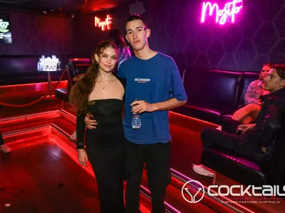 A professional photo of guests enjoying themselves at Cocktails Nightclub from our gallery.