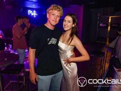 A professional photo of guests enjoying themselves at Cocktails Nightclub from our gallery.