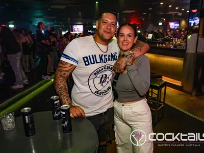 A professional photo of guests enjoying themselves at Cocktails Nightclub from our gallery.