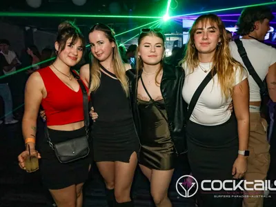 A professional photo of guests enjoying themselves at Cocktails Nightclub from our gallery.