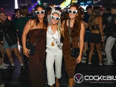 A professional photo of guests enjoying themselves at Cocktails Nightclub from our gallery.