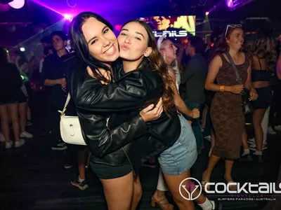 A professional photo of guests enjoying themselves at Cocktails Nightclub from our gallery.