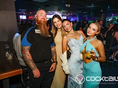 A professional photo of guests enjoying themselves at Cocktails Nightclub from our gallery.