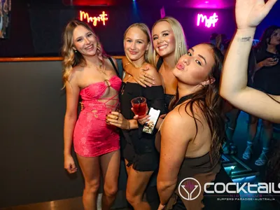 A professional photo of guests enjoying themselves at Cocktails Nightclub from our gallery.