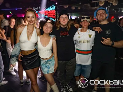 A professional photo of guests enjoying themselves at Cocktails Nightclub from our gallery.