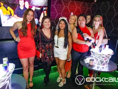 A professional photo of guests enjoying themselves at Cocktails Nightclub from our gallery.