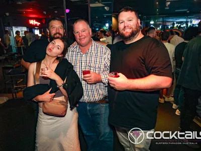 A professional photo of guests enjoying themselves at Cocktails Nightclub from our gallery.