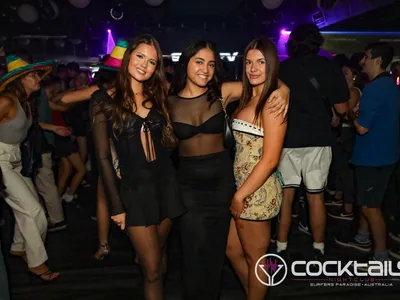 A professional photo of guests enjoying themselves at Cocktails Nightclub from our gallery.