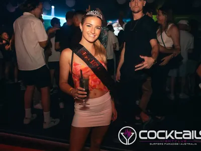 A professional photo of guests enjoying themselves at Cocktails Nightclub from our gallery.