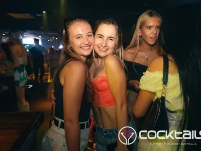 A professional photo of guests enjoying themselves at Cocktails Nightclub from our gallery.