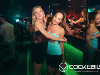 A professional photo of guests enjoying themselves at Cocktails Nightclub from our gallery.