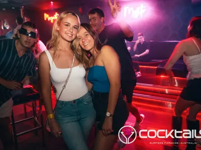 A professional photo of guests enjoying themselves at Cocktails Nightclub from our gallery.