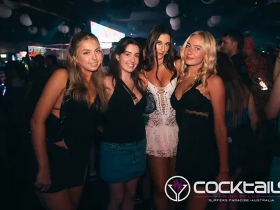 A professional photo of guests enjoying themselves at Cocktails Nightclub from our gallery.