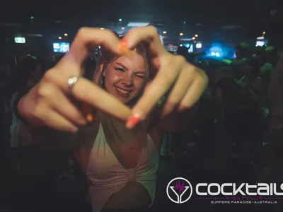 A professional photo of guests enjoying themselves at Cocktails Nightclub from our gallery.