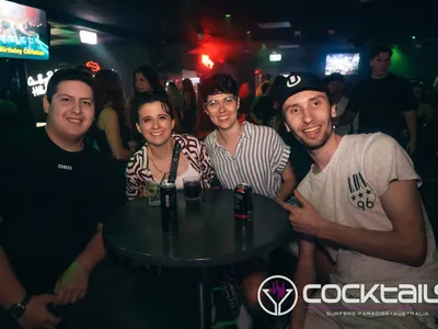 A professional photo of guests enjoying themselves at Cocktails Nightclub from our gallery.