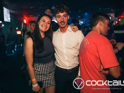 A professional photo of guests enjoying themselves at Cocktails Nightclub from our gallery.