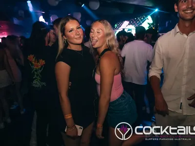 A professional photo of guests enjoying themselves at Cocktails Nightclub from our gallery.