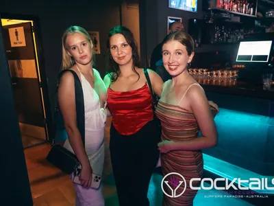 A professional photo of guests enjoying themselves at Cocktails Nightclub from our gallery.