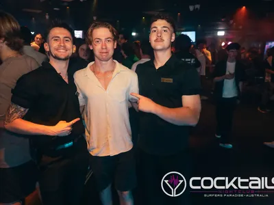 A professional photo of guests enjoying themselves at Cocktails Nightclub from our gallery.