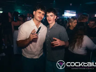 A professional photo of guests enjoying themselves at Cocktails Nightclub from our gallery.