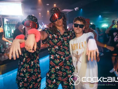 A professional photo of guests enjoying themselves at Cocktails Nightclub from our gallery.