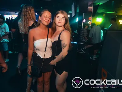 A professional photo of guests enjoying themselves at Cocktails Nightclub from our gallery.