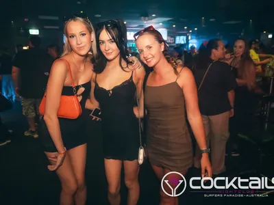 A professional photo of guests enjoying themselves at Cocktails Nightclub from our gallery.