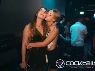 A professional photo of guests enjoying themselves at Cocktails Nightclub from our gallery.