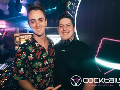 A professional photo of guests enjoying themselves at Cocktails Nightclub from our gallery.