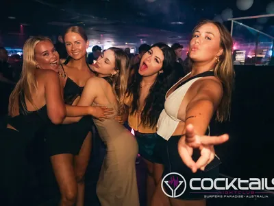 A professional photo of guests enjoying themselves at Cocktails Nightclub from our gallery.